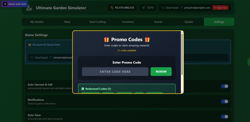 Ultimate Garden Simulator (v1) – screenshot 10