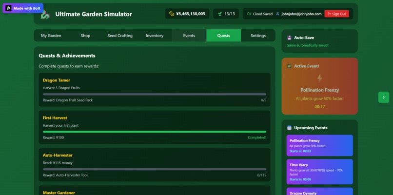 Ultimate Garden Simulator (v1) – screenshot 8
