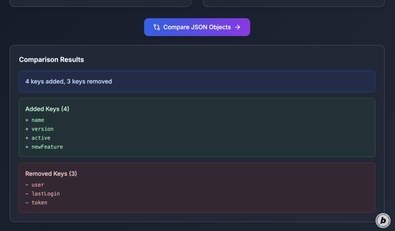 JsonPlayground – screenshot 3