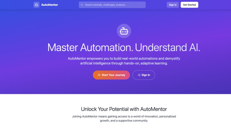 AutoMentor – screenshot 1