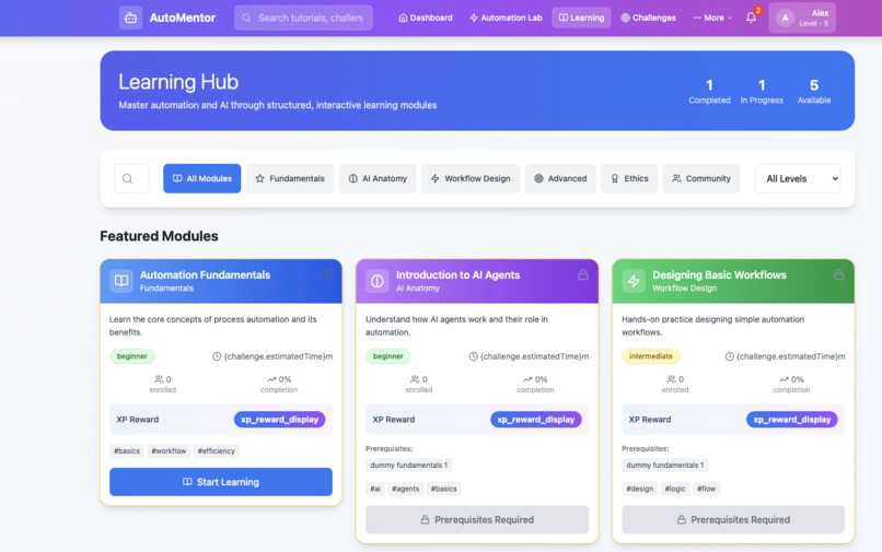 AutoMentor – screenshot 4