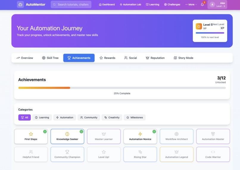 AutoMentor – screenshot 7