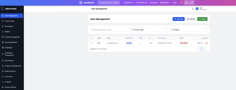 AutoMentor – screenshot 8