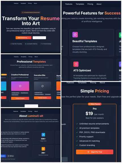 Resume & Portfolio Visual Enhancer – screenshot 1