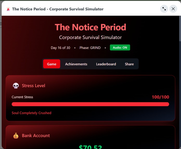 The_Notice_Period – screenshot 3