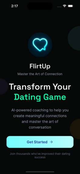 FlirtUp: AI Dating Advice – screenshot 1