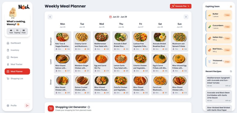 Nosh - AI Powered Kitchen Companion – screenshot 5