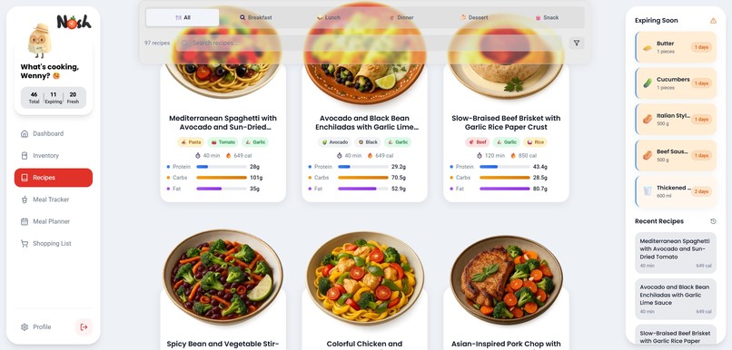 Nosh - AI Powered Kitchen Companion – screenshot 3