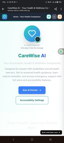 CareWise AI – screenshot 1
