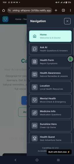 CareWise AI – screenshot 2
