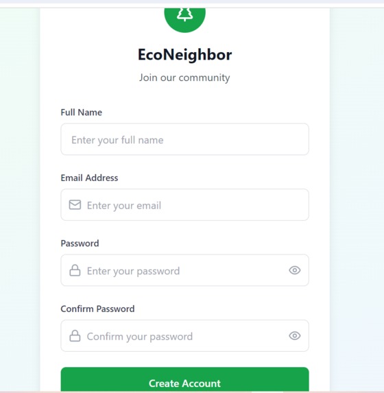 EcoNeighbor – screenshot 2