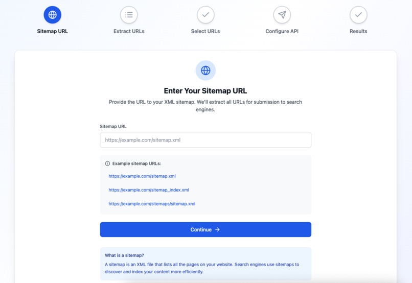 IndexNow Submitter – screenshot 3