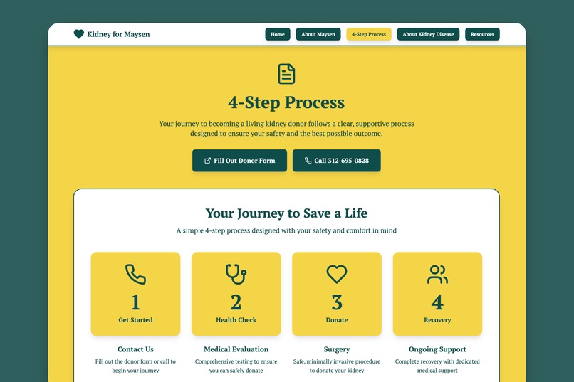 Kidney for Maysen – screenshot 3