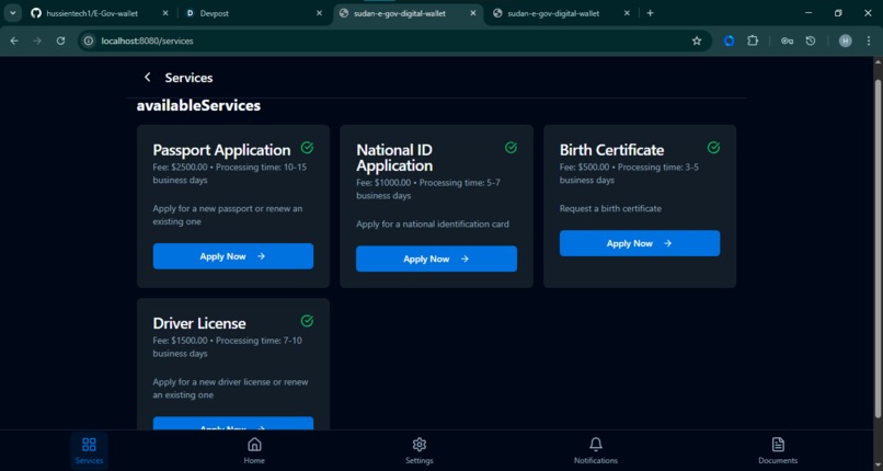 Sudanese Digital Wallet  – screenshot 5