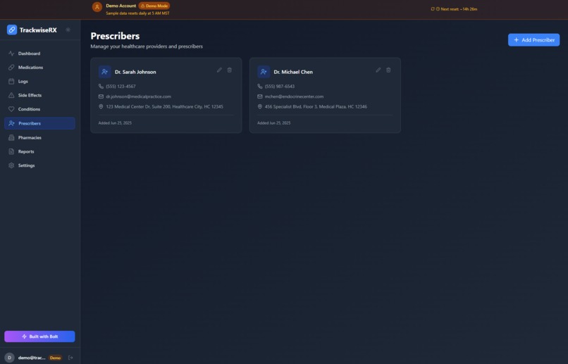 TrackwiseRX – screenshot 6