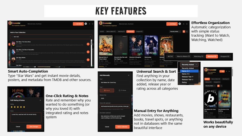 Dreamember - Your Inspiration, Organized – screenshot 2