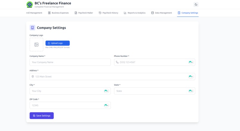 BC's FreeLance Finance – screenshot 8