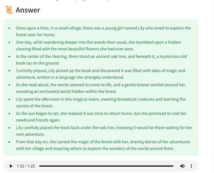 AI talks back – screenshot 3