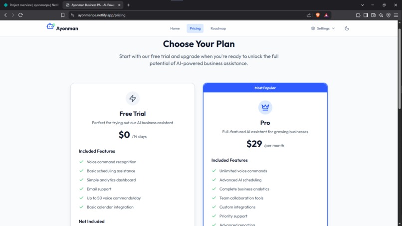 Ayonman Business Personal Assistant – screenshot 4