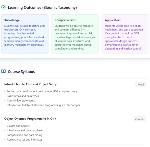 Edu-Content Creator AI  – screenshot 4