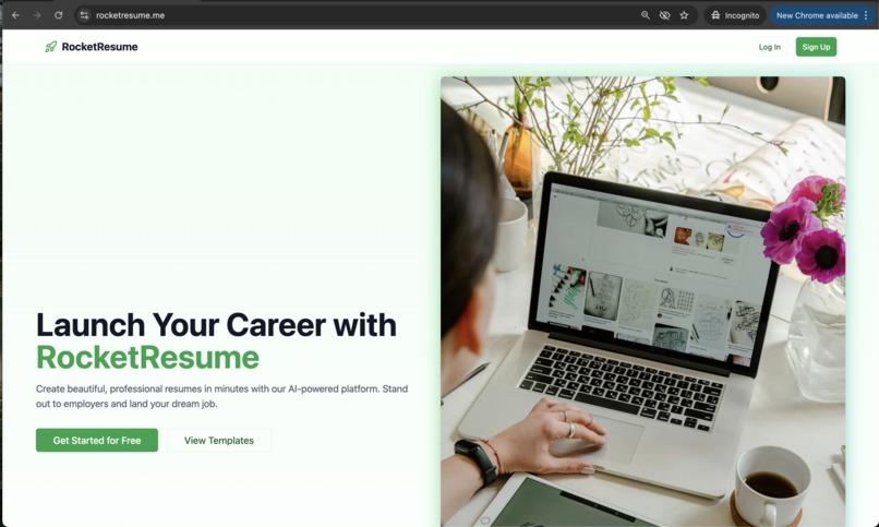 RocketResume.me – screenshot 1