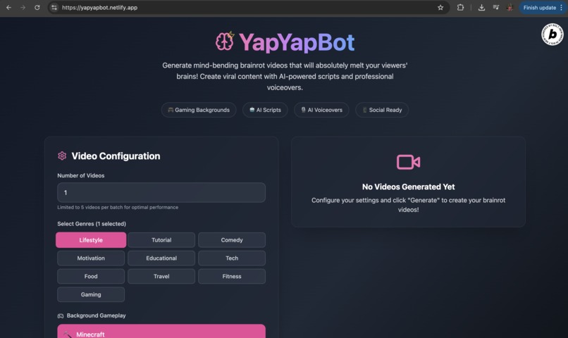 YapYapBot – screenshot 3