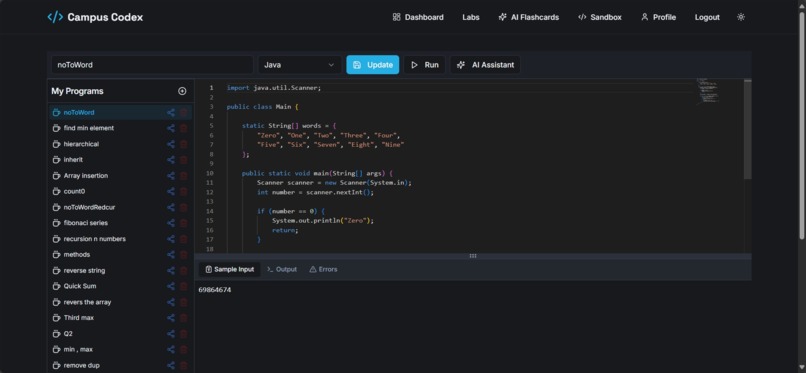 Campus Codex – screenshot 2