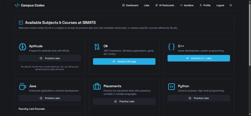 Campus Codex – screenshot 4