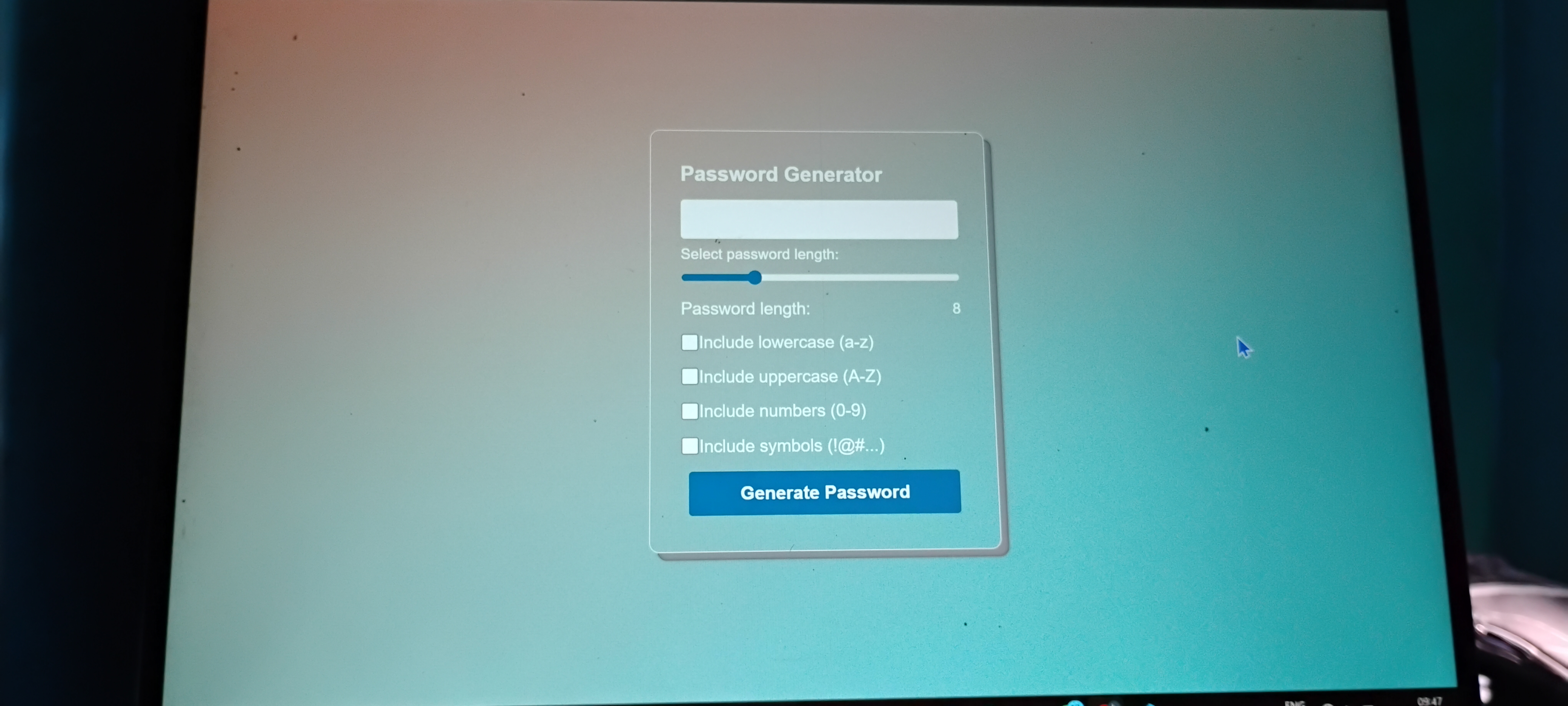 Password generator | Devpost