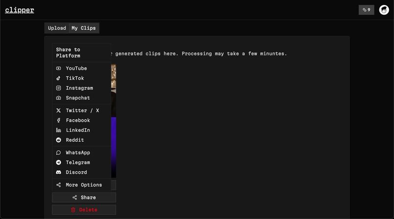 Clipper – screenshot 2