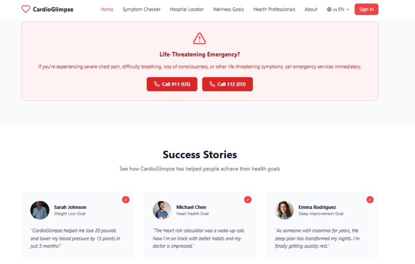 CardioGlimpse – screenshot 5