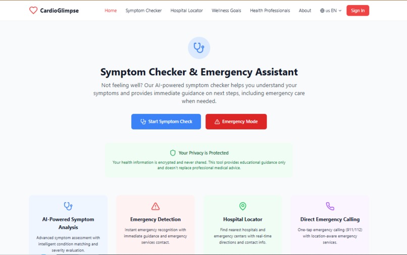 CardioGlimpse – screenshot 3