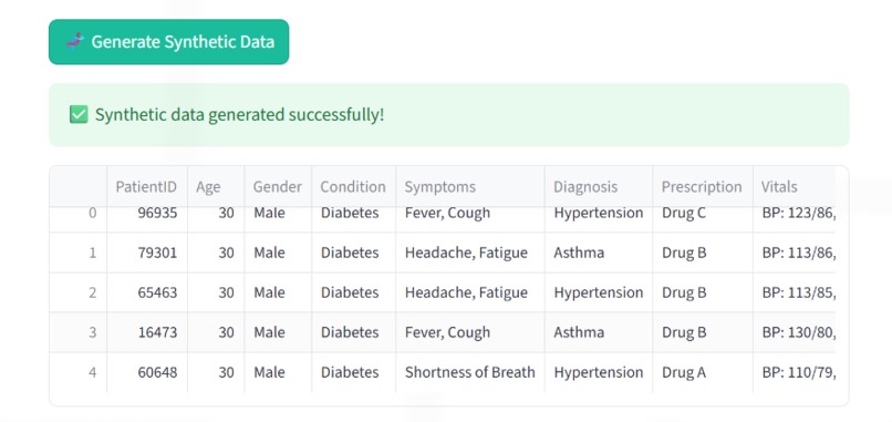 HealthSynthAI – screenshot 3