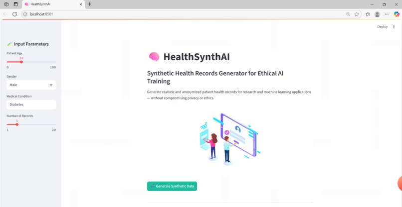 HealthSynthAI – screenshot 5