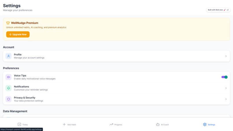 WellNudge – screenshot 6