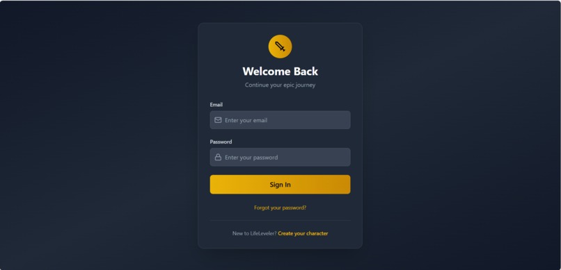 LifeLeveler – screenshot 1