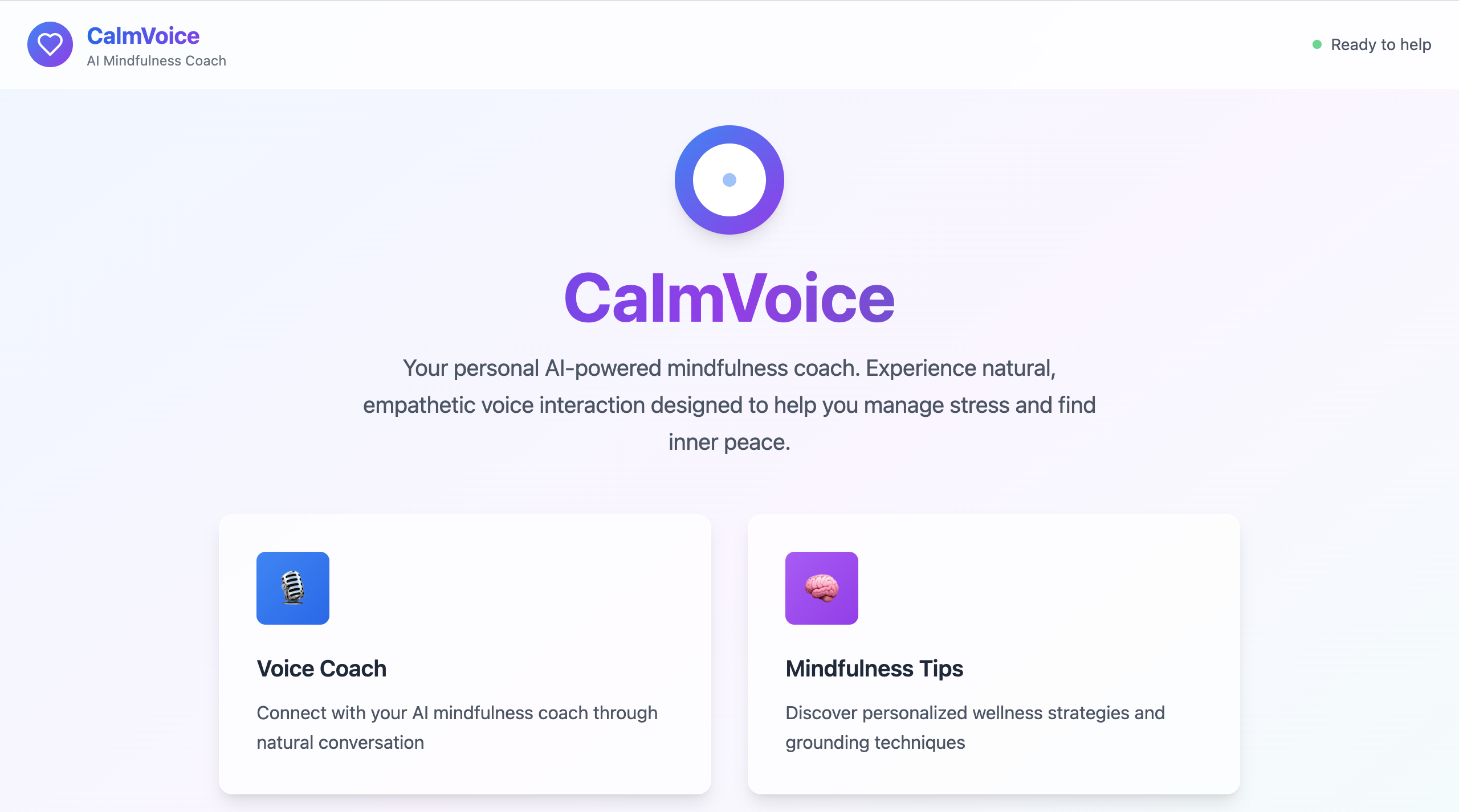 CalmVoice | Devpost