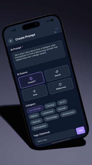PromptKaart – Real-time AI Prompt Sharing & Discovery – screenshot 3