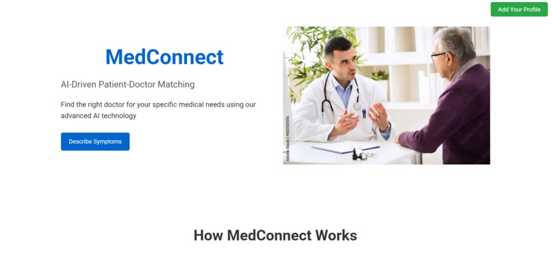 MedConnect – screenshot 1