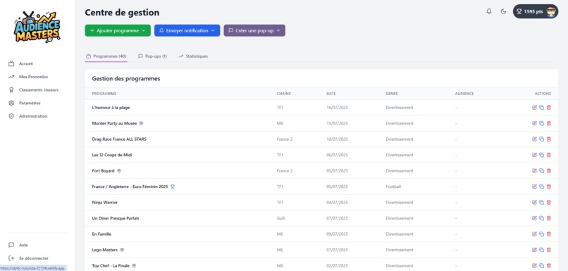 Audience Masters – screenshot 6