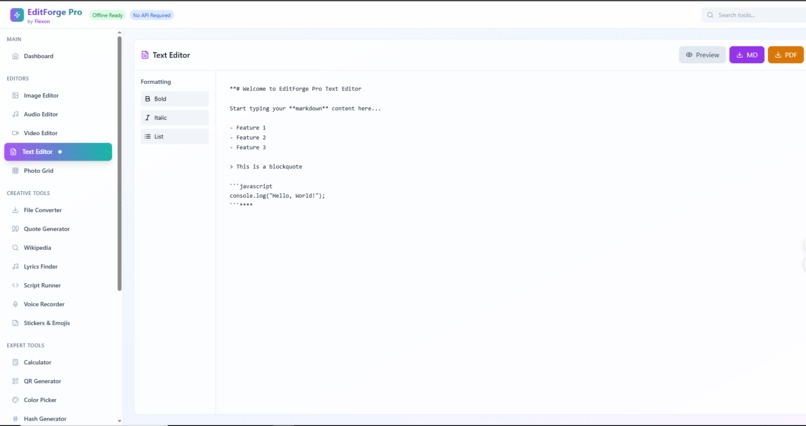 EditForge Pro – screenshot 8