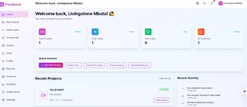 ProofBoard – screenshot 1