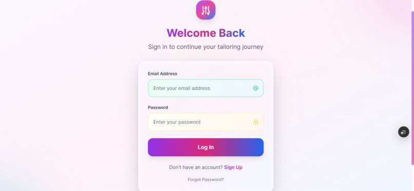 TailorPal – screenshot 2