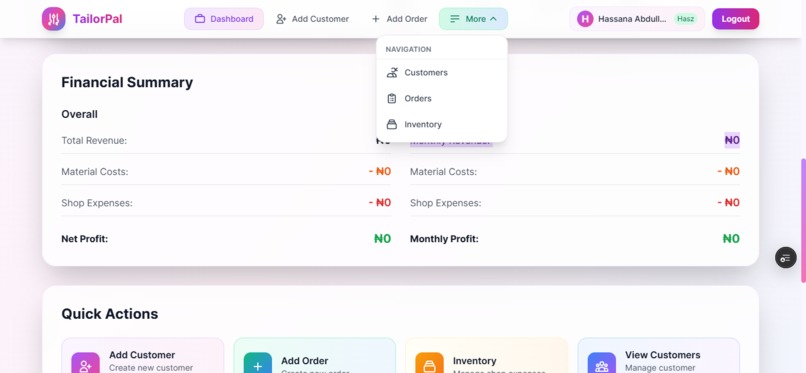 TailorPal – screenshot 6