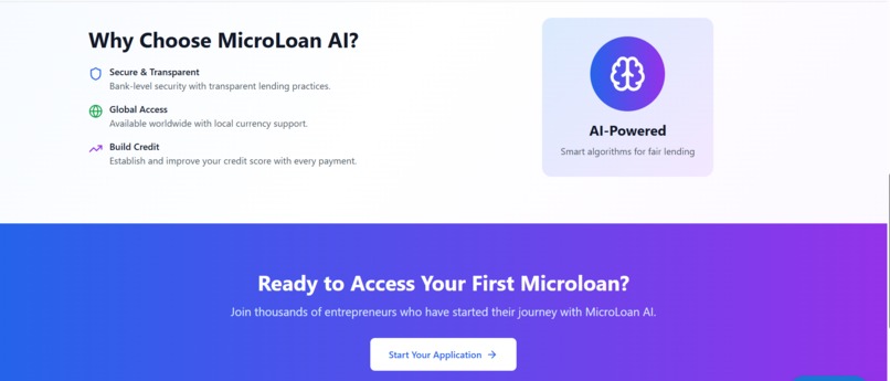 MicroLoan AI – screenshot 7
