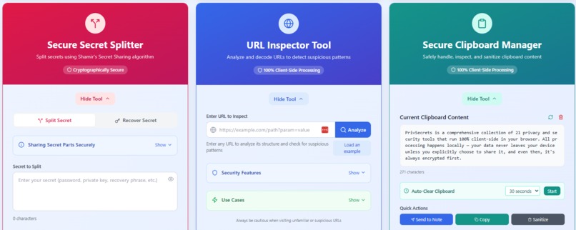 PrivSecrets – screenshot 10