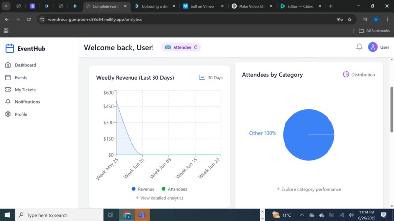 Event Management App – screenshot 8