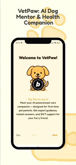 VetPaw: AI Dog Mentor & Health Companion – screenshot 2