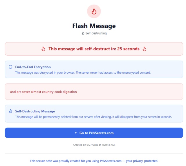 PrivSecrets – screenshot 7