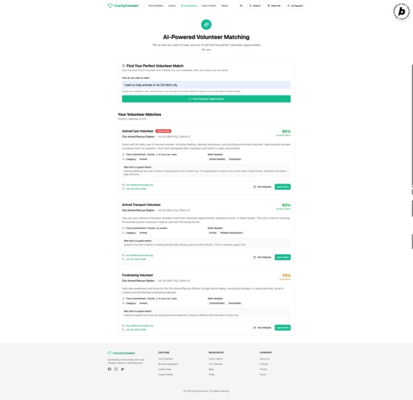 Charity Connect – screenshot 3